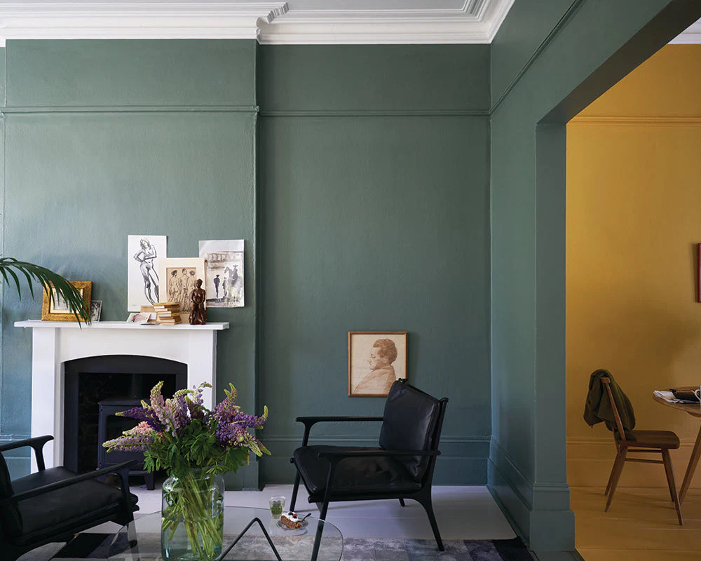 Green Smoke Living Room Ideas: Style Your Space with Farrow & Ball’s Iconic Shade