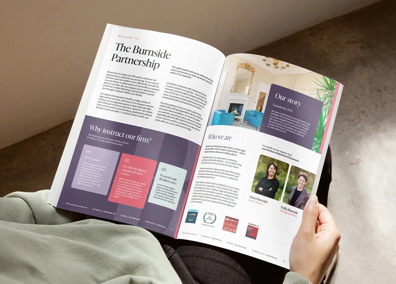 The Burnside Partnership Solicitors Ltd – Private Client & Tax Law Specialists in the UK