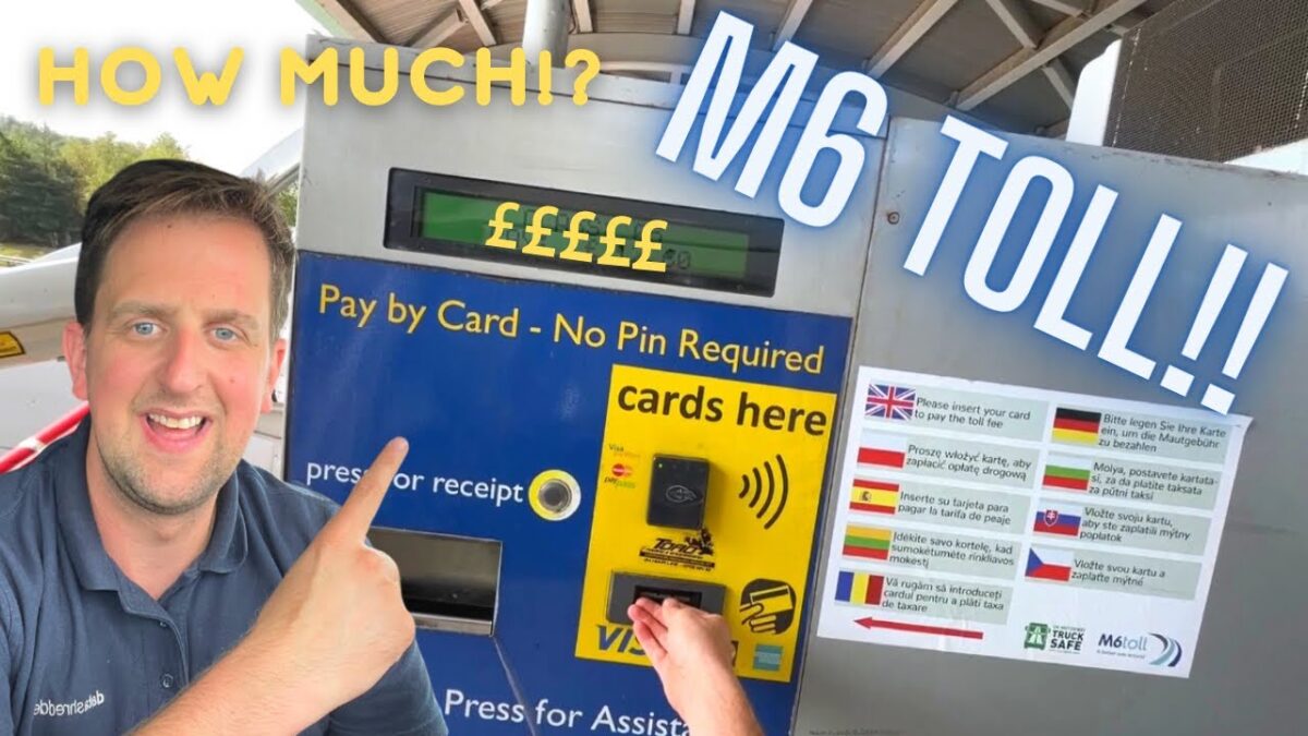 M6 Toll Receipt