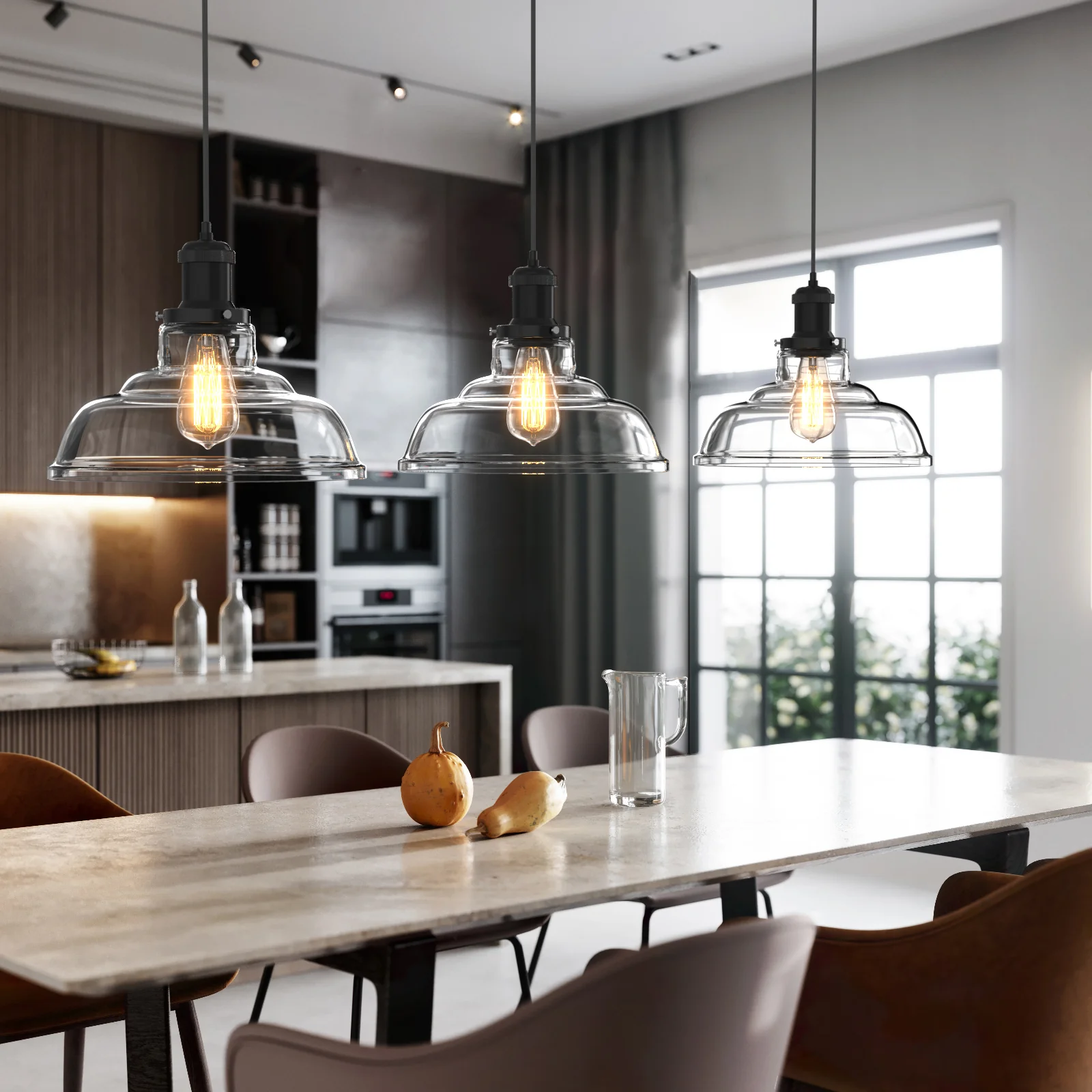 Vintage Vibes: Glass Pendant Lights and Fittings Lamp for Timeless Elegance