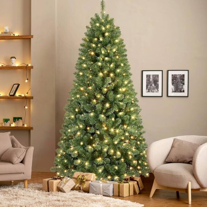 6ft Pre Lit Christmas Tree