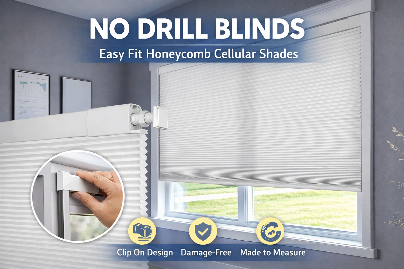No Drill Blinds