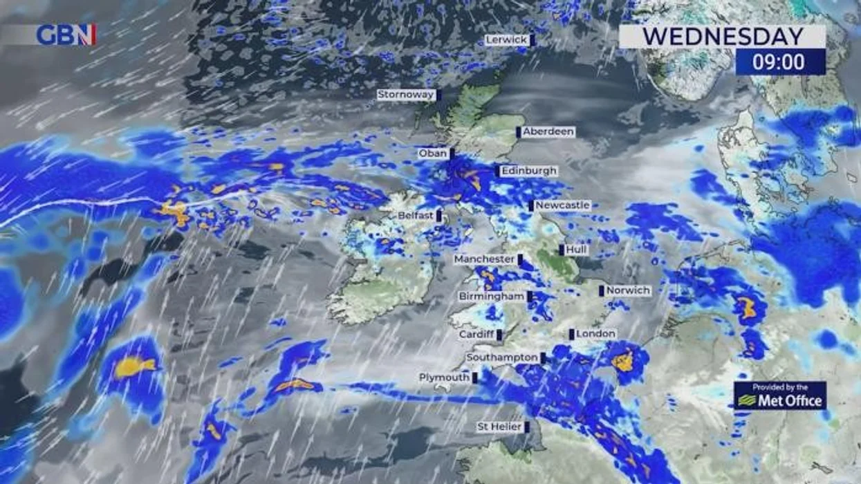 UK Weather Snow Maps Arctic Blast