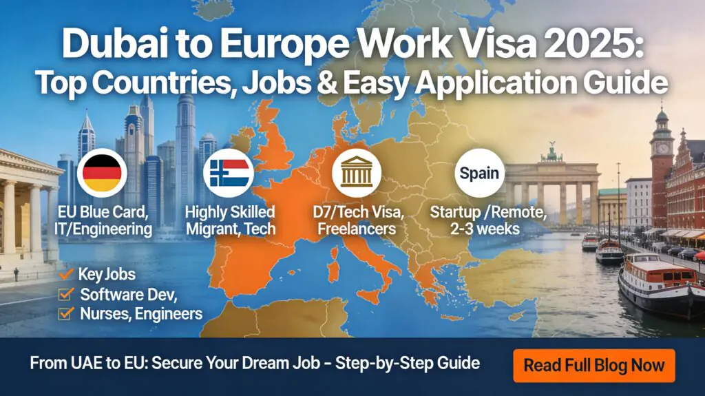 Moving to Europe: Visas, Jobs, and Costs Explained (2025 Guide for UK Residents)