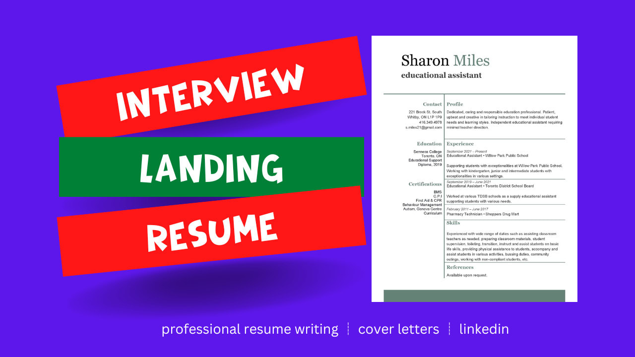 Resume Writing Services serving a range of career needs