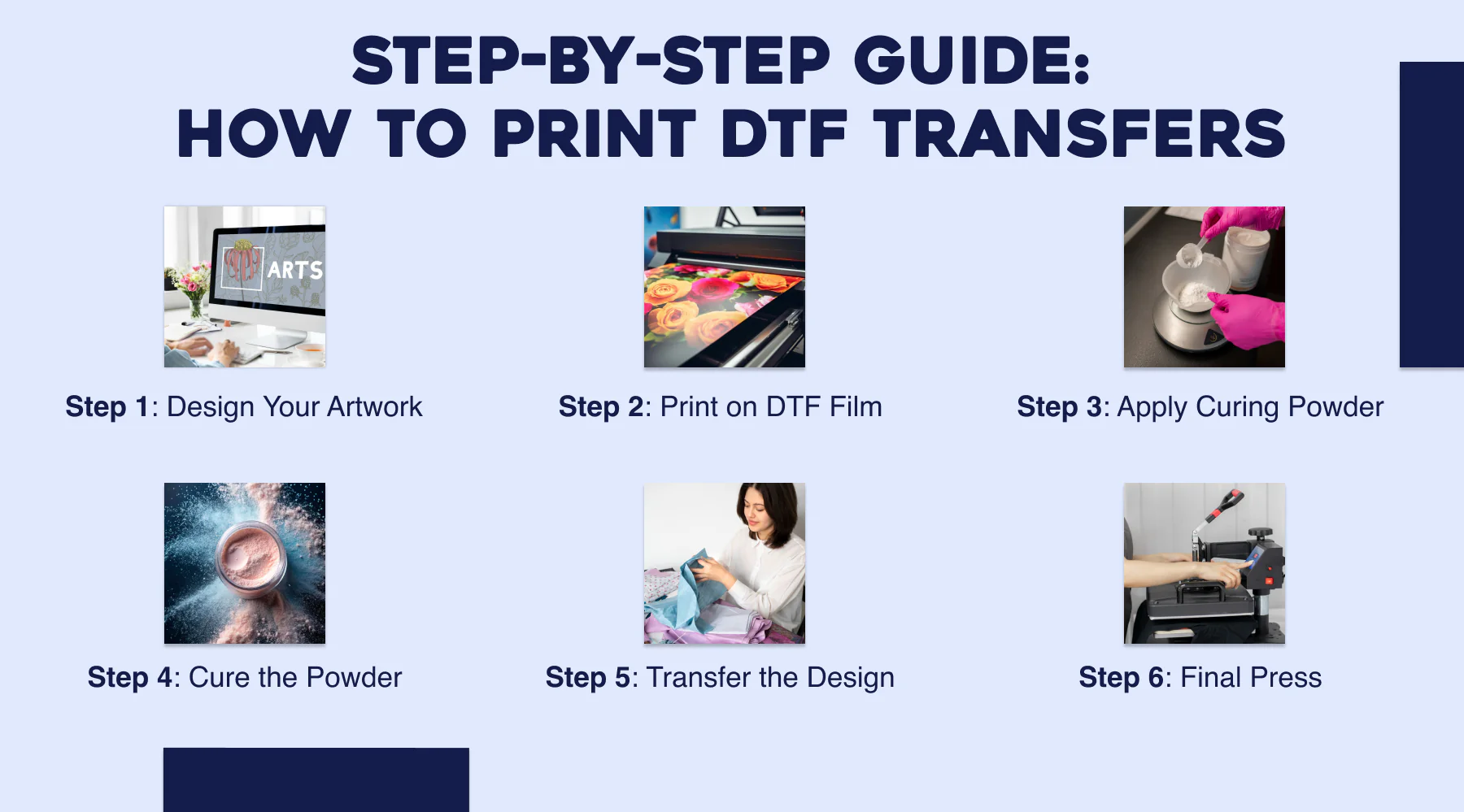 How to Make UV DTF Transfers: A Step-by-Step Guide: