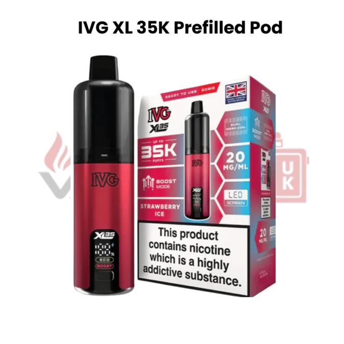 IVG XL Prefilled Pod Kit 35K And Hayati Pro Ultra Plus 30K Shisha - Breifing