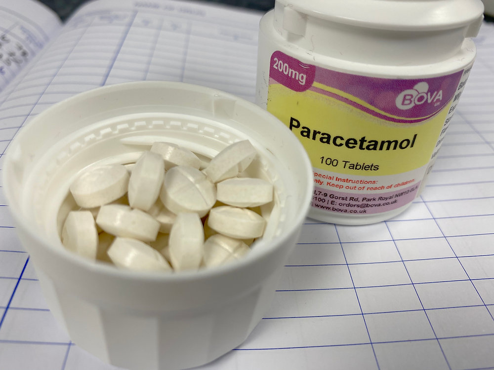 Paracetamol dose for 20kg dog