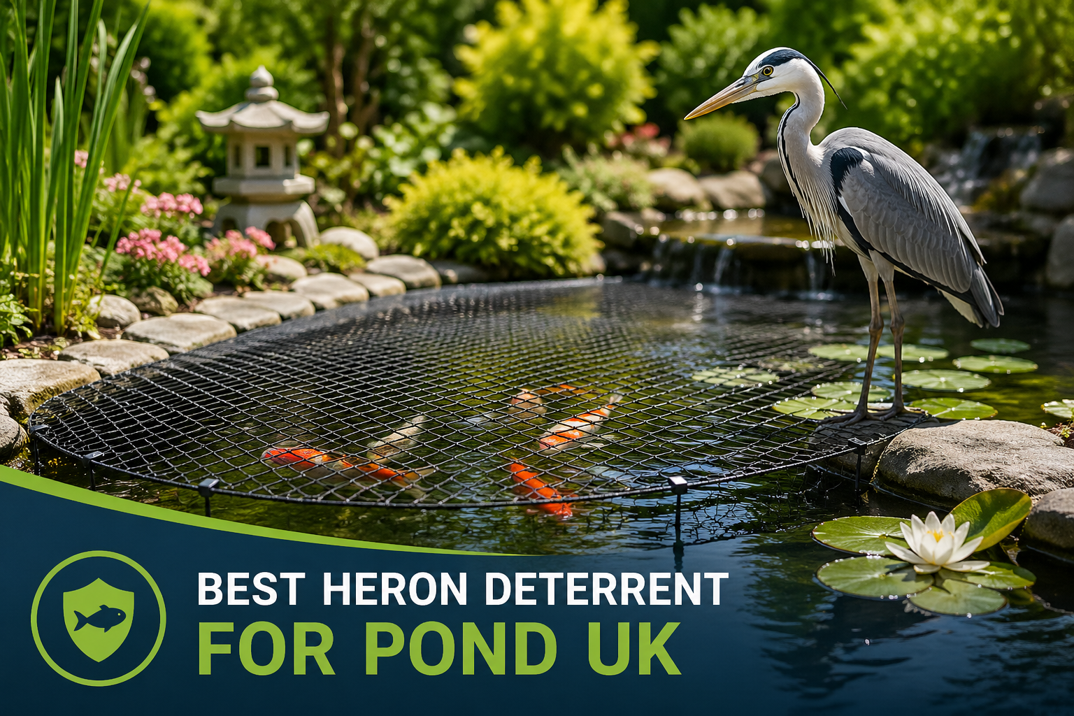 Best Heron Deterrent for Pond UK