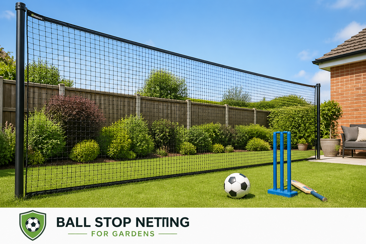 Ball Stop Netting for Gardens