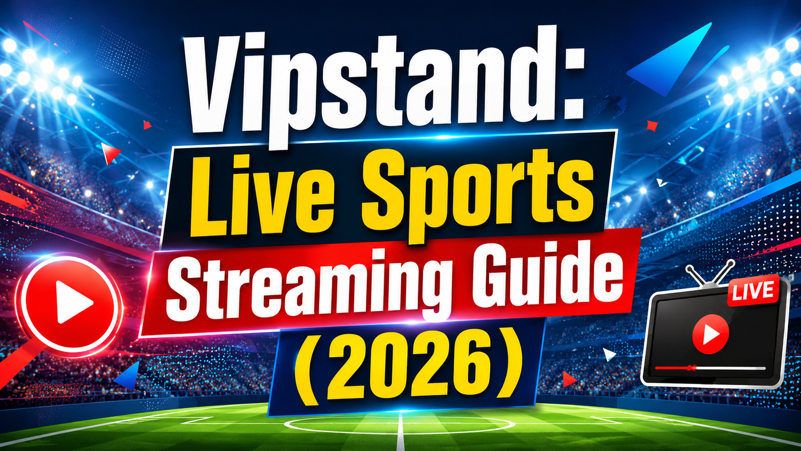 Vipstand free live sports streaming online guide.