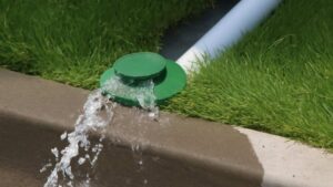 yard sump pump discharge ideas