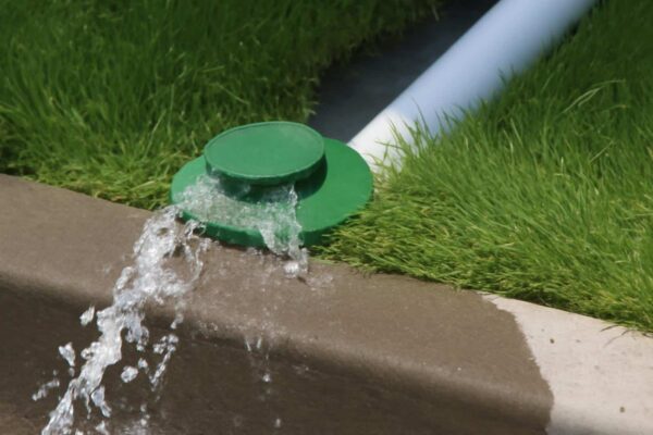 yard sump pump discharge ideas