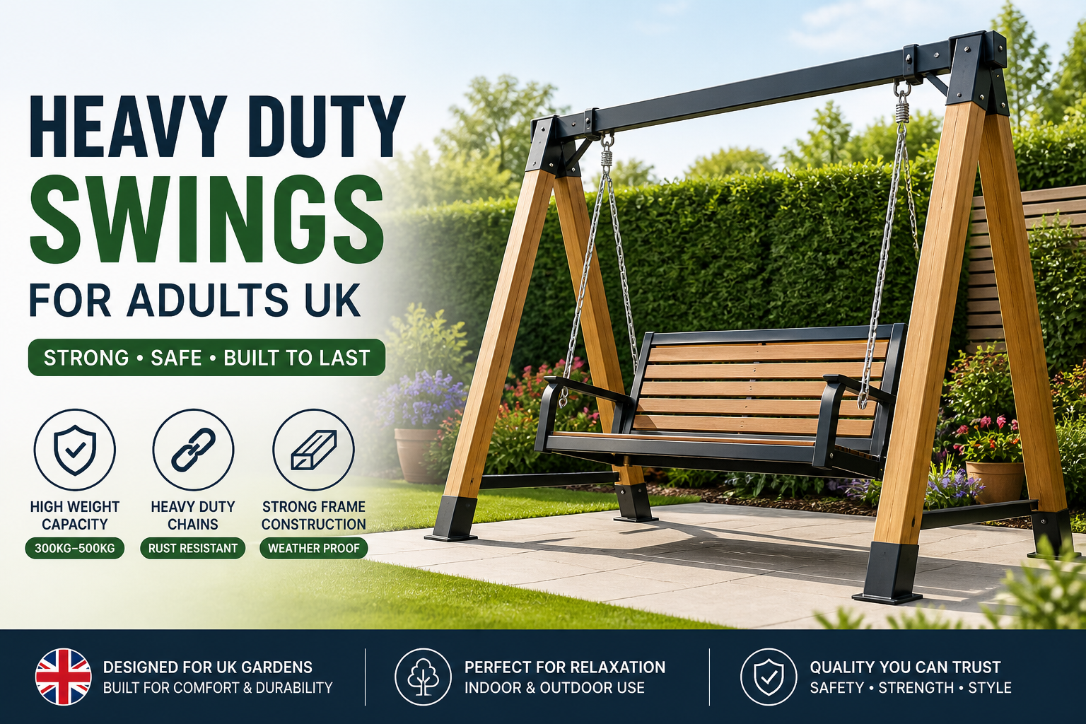 Heavy Duty Swings For Adults Uk