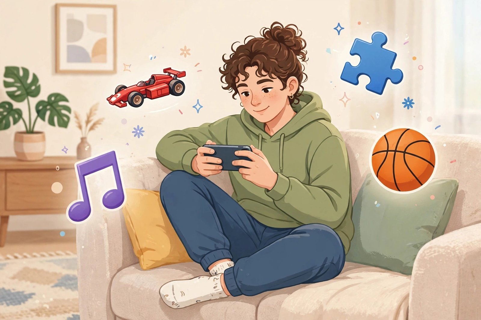 Playing trending games on Snokido