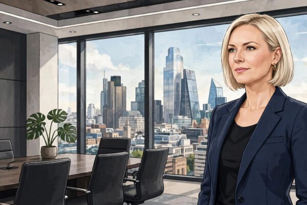 Stella English portrait, The Apprentice winner 2010