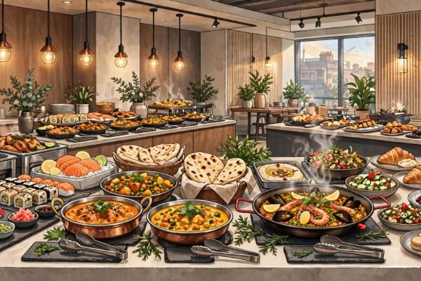 Wing's World Cuisine buffet restaurant in Dublin city centre